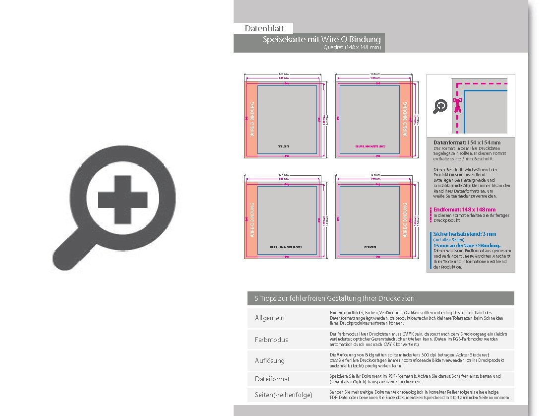 Product Bild speisekarte_mit_metall-spiralbindung__endformat_quadrat_14_8_cm_x_14_8_cm__48-seitig