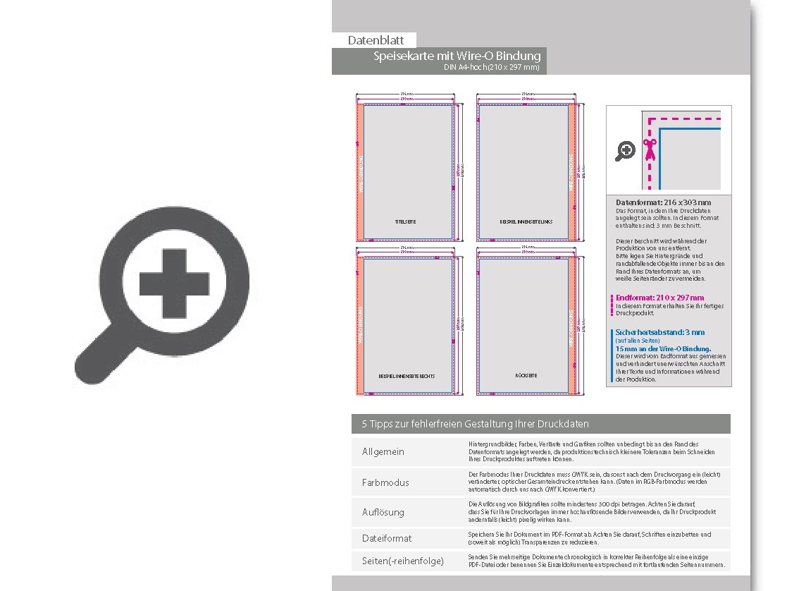 Product Bild speisekarte_mit_metall-spiralbindung__endformat_din_a4__44-seitig