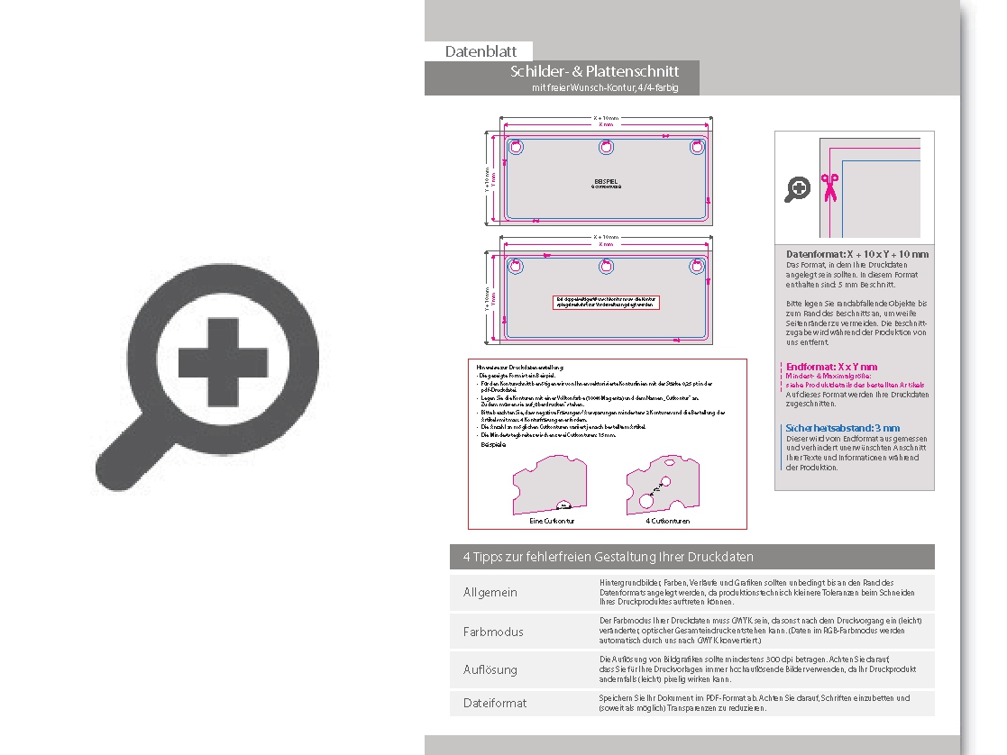 Product Bild dispa_papierplatten_in_frei-form_(eine_konturfr__sung_m__glich)___beidseitig_4_4-farbig_bedruckt