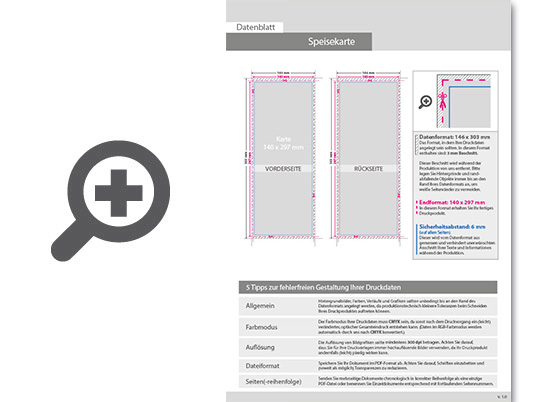 Product Bild speisekarte_14_0_cm_x_29_7_cm__beidseitig_bedruckt
